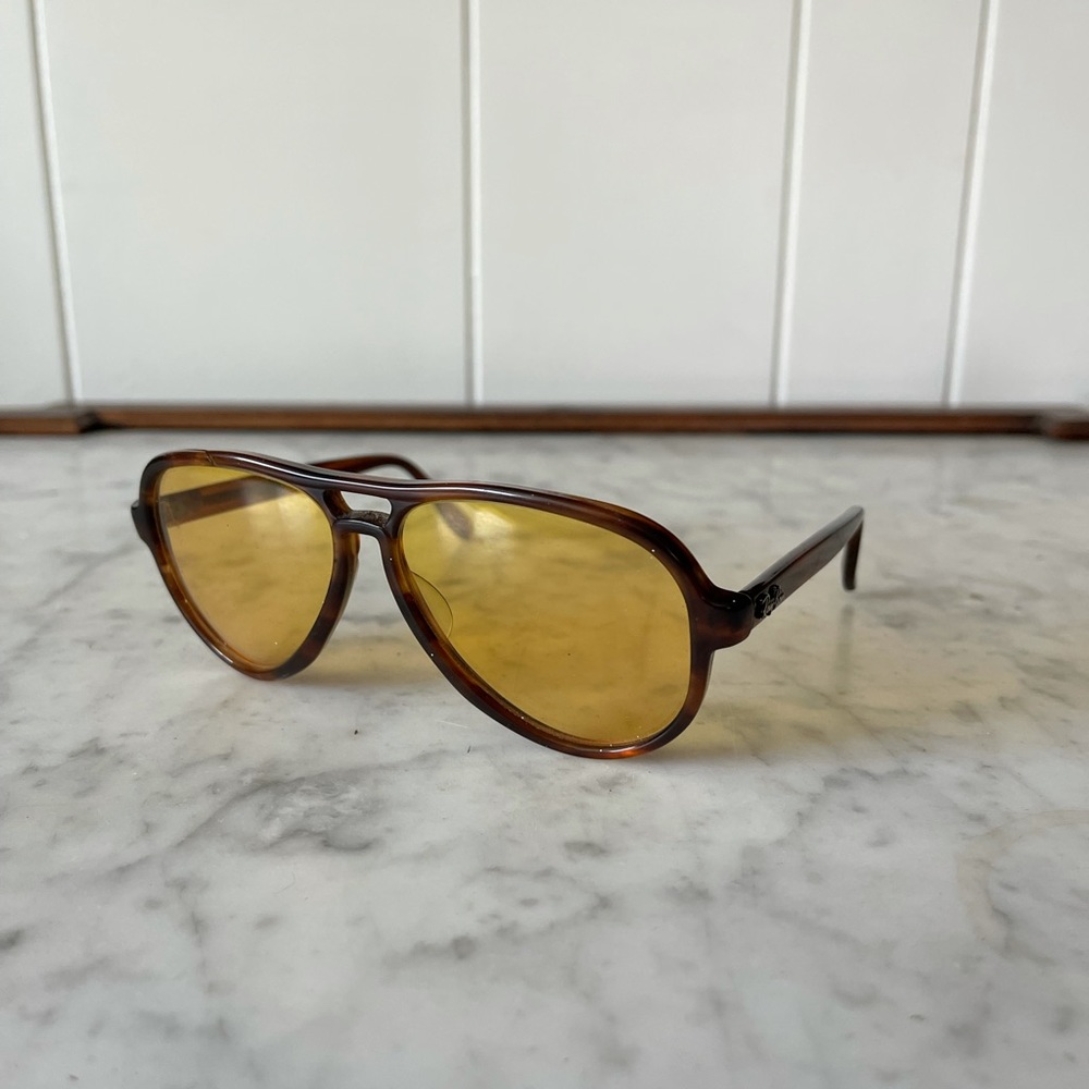 Vintage Ray-ban Vagabond Ambermatic Sunglasses - Picture 8 of 9